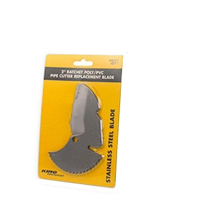 King Innovation - 2 Replacement Blade for Ratchet Poly/PVC Pipe Cutter - 46351