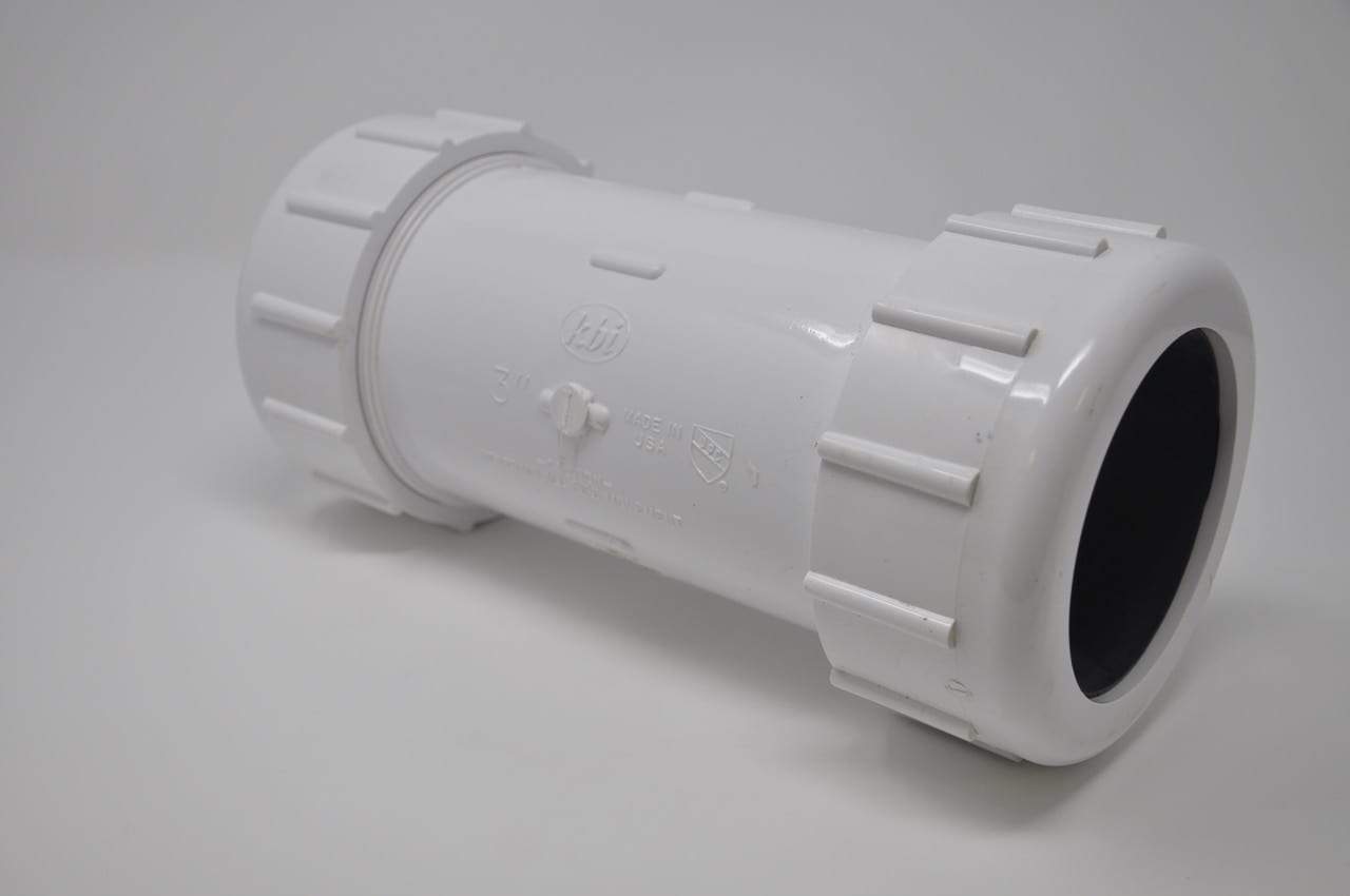 NDS CPC - PVC Compression Coupling 3 inch