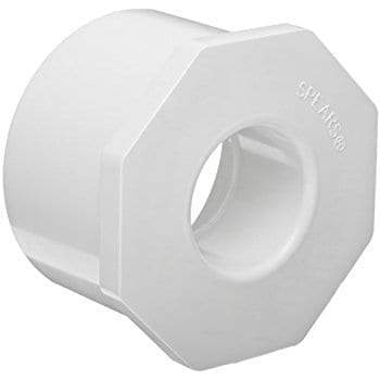 Lesso - 3 x 1 1/2 Sch40 PVC Reducer Bushing Spigot x Socket - 437-337