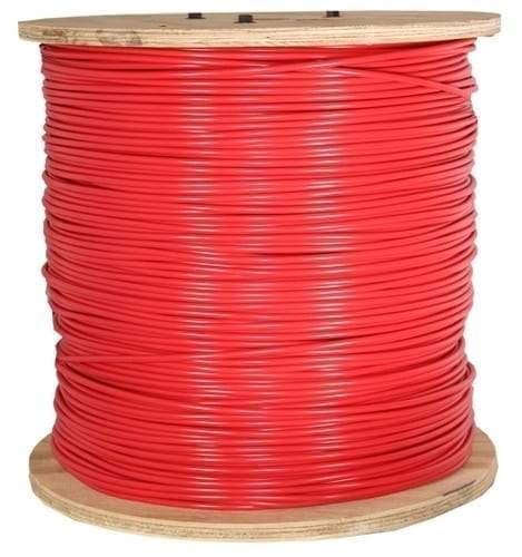 Red 14 Gauge Solid Wire-single conductor-500 foot roll - Sierra