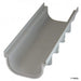 NDS - 820 - 5" Pro Series Shallow Profile Channel Drain, Light Gray