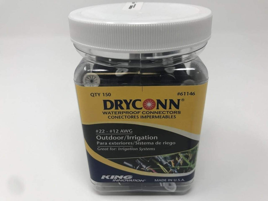 Dryconn - Black/White, 150pc. Canister - 61146