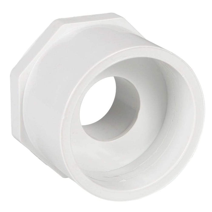 Reducer Lesso Lesso - 2'' x 3/4'' Sch40 PVC Reducer Bushing Spigot x Socket - 437-24 ...