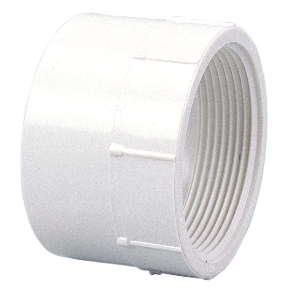 Lesso - 2 1/2 Sch40 PVC Female Adapter Socket x FPT - 435-025