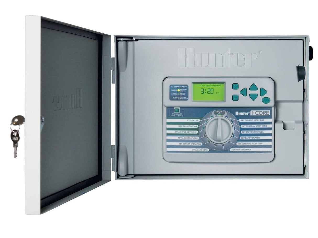 Hunter - IC-600M - I-Core 6 Station Controller w/ Metal Cabinet