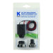 K-Rain - Replacement 9V Solenoid Kit, w/ 1 Rain Bird and 1 Hunter Adapter - P3004758