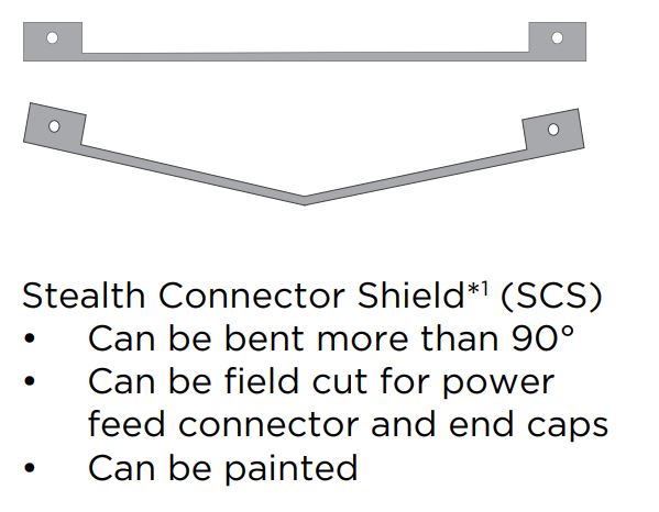 Stealth Connector Brilliance - Strip Light Stealth Connector Shield - SL-SCS – Cheap ...